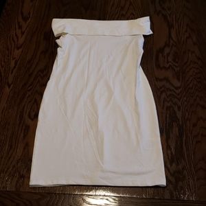 Brave Soul Dresses - White Off the Shoulders Dress Brave Soul Dresses - White Off the Shoulders Dress